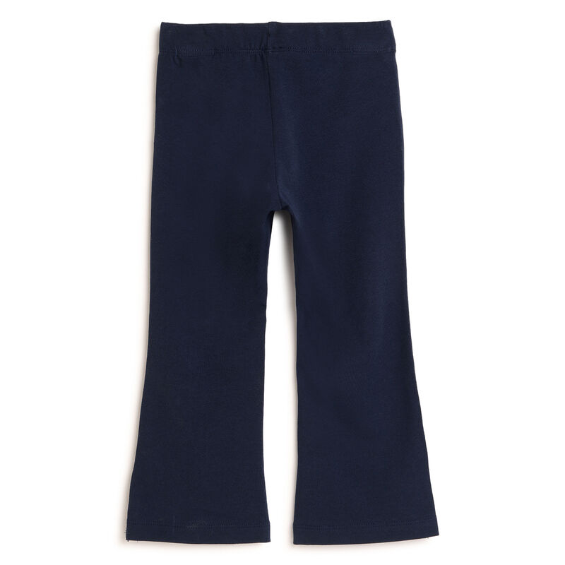 Girls Dark Blue Solid Trouser image number 1
